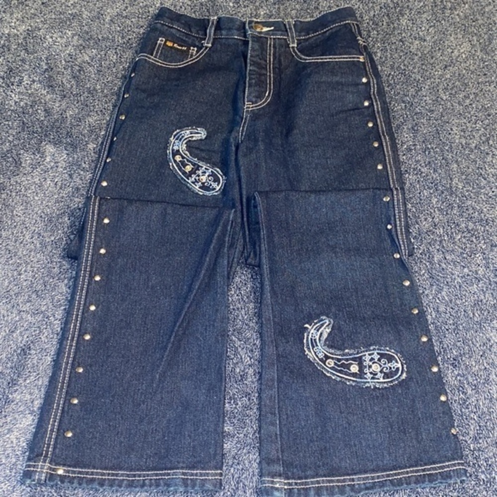 Route 66 100% cotton size‎ 10 dark denim big girls